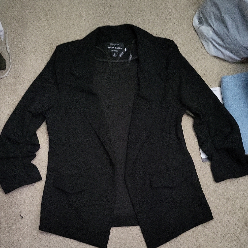 Haute Monde Black Women's Blazer